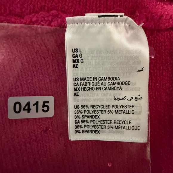 I.N.C. International Concepts Women's Sequin-Shine V-Neck Sweater Size L - Picture 8 of 8